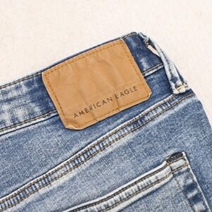 American Eagle AirFlex+ Slim Stretch Denim Blue Jeans Mens Size 33 x 32